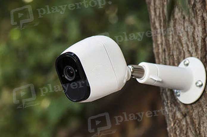 caméra de surveillance avec enregistreur sans fil
